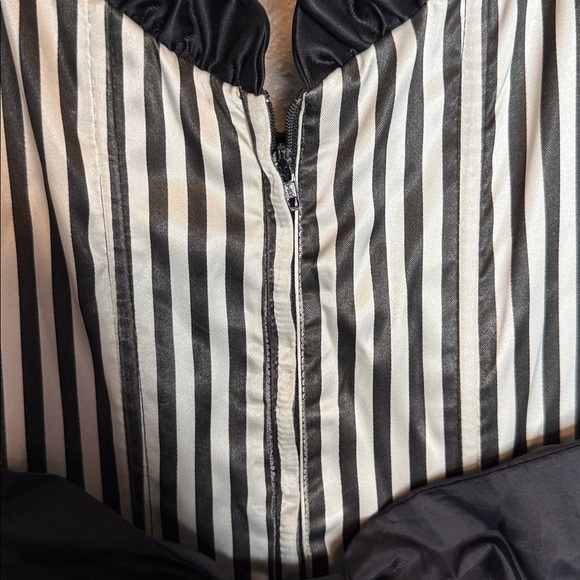 Gunne Sax By Jessica McClintock Vtg 70's Stripe Whimsygoth Maxi Dress Size 5 - Picture 11 of 13